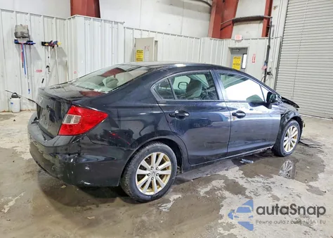 2012 Honda Civic Ex z USA, uszkodzony, nr VIN 2HGFB2F87CH311696